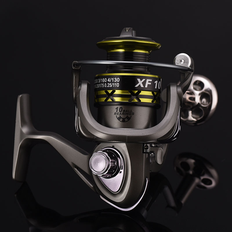 AQST 高品質(zhì) XF1000-6000 金屬線軸卷線器、旋轉(zhuǎn)釣魚卷線器